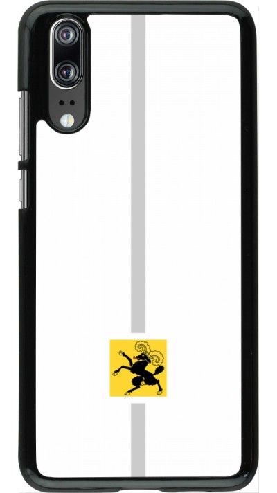 Coque Huawei P20 - Canton SH blanc