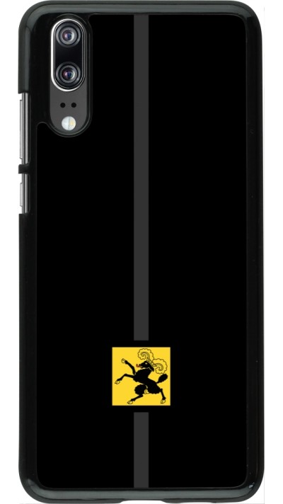 Coque Huawei P20 - Canton SH noir