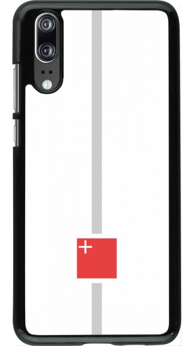 Coque Huawei P20 - Canton SZ blanc
