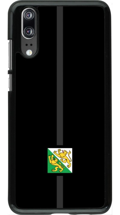 Coque Huawei P20 - Canton TG noir