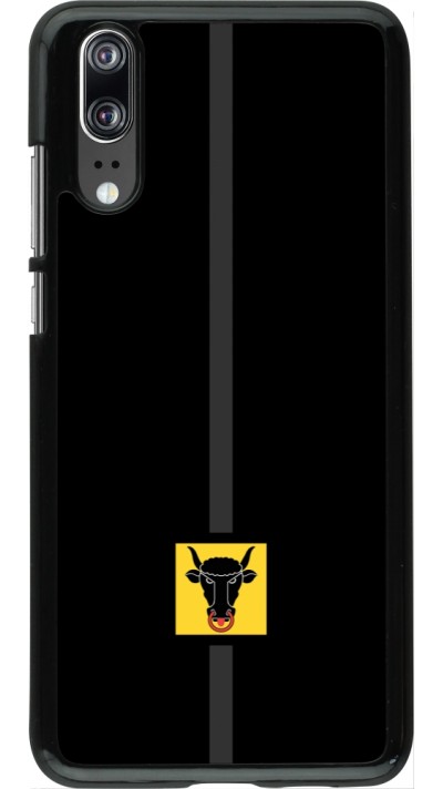 Coque Huawei P20 - Canton UR noir