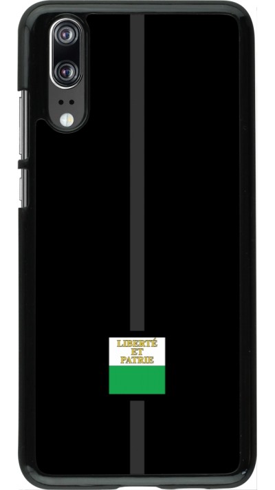 Coque Huawei P20 - Canton VD noir