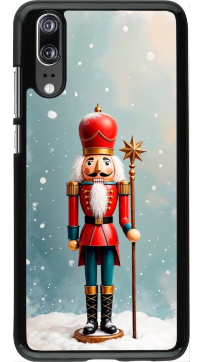 Huawei P20 Case Hülle - Christmas 25 Nutcracker Snow