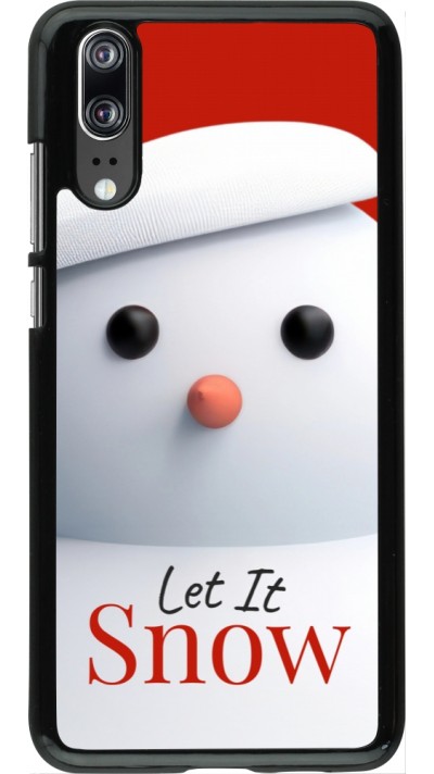 Huawei P20 Case Hülle - Christmas 25 Xmas Snowman