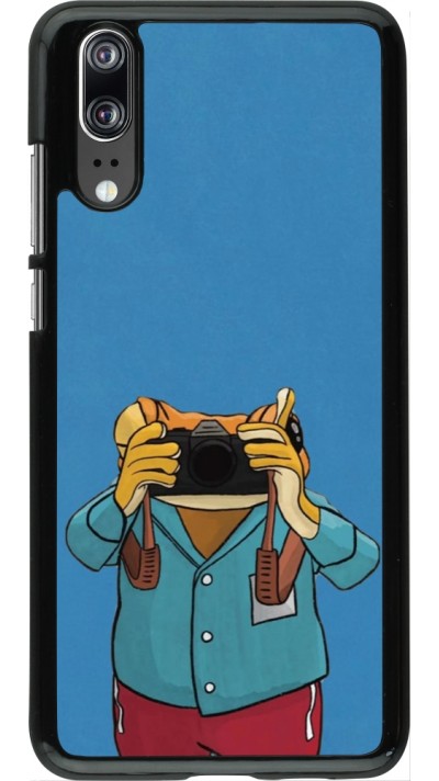 Coque Huawei P20 - Frog with camera DTMF