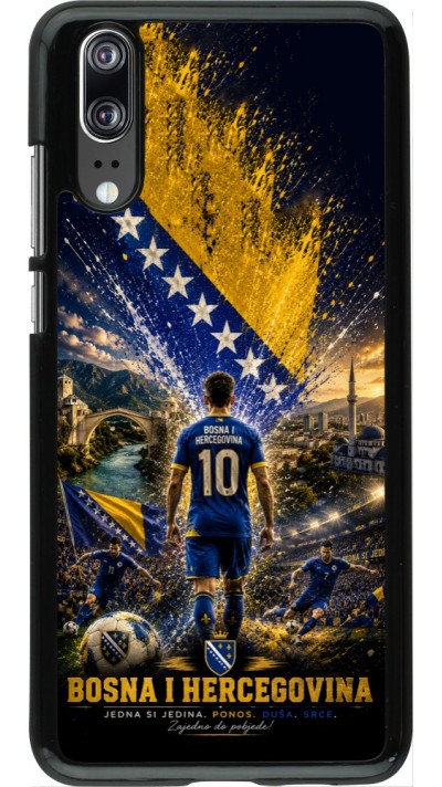 Coque Huawei P20 - Football Bosnie-Herzégovine splash 2026