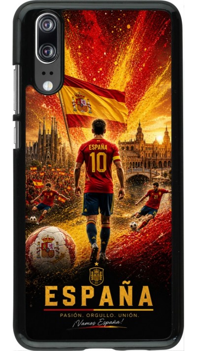 Coque Huawei P20 - Football Espagne splash 2026