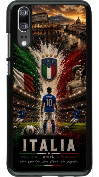 Coque Huawei P20 - Football Italie splash 2026