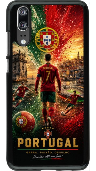 Coque Huawei P20 - Football Portugal splash 2026