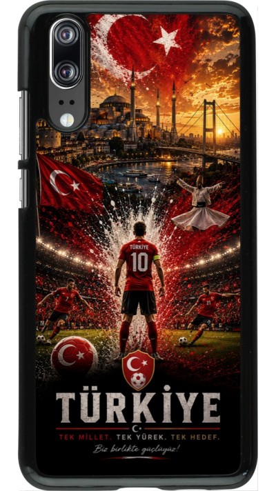 Coque Huawei P20 - Football Turquie splash 2026