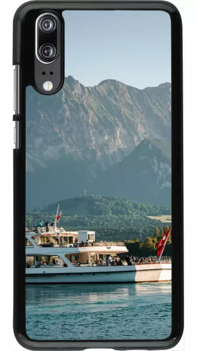 Coque Huawei P20 - Fête Nationale Suisse Bateau Leman