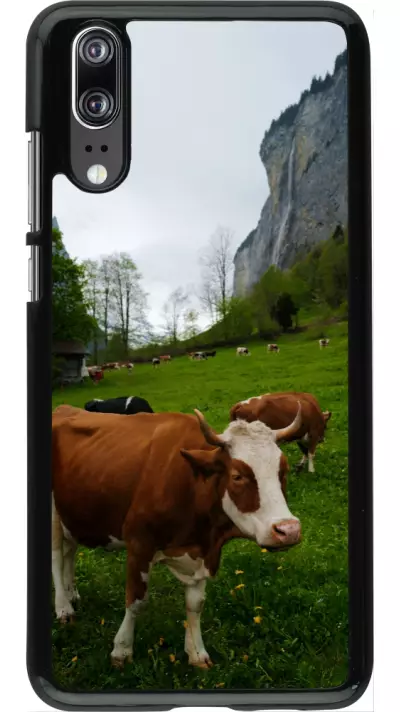 Coque Huawei P20 - Fête Nationale Suisse Vaches