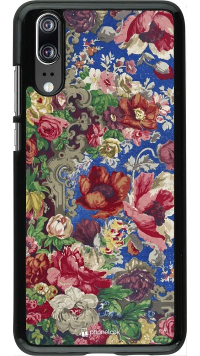 Hülle Huawei P20 - Vintage Art Flowers Hülle Huawei P20 - Vintage Art Flowers