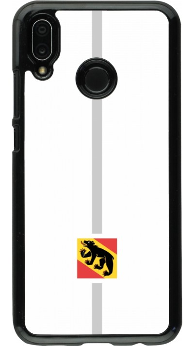 Coque Huawei P20 Lite - Canton BE blanc