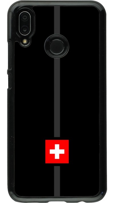 Coque Huawei P20 Lite - Canton CH noir