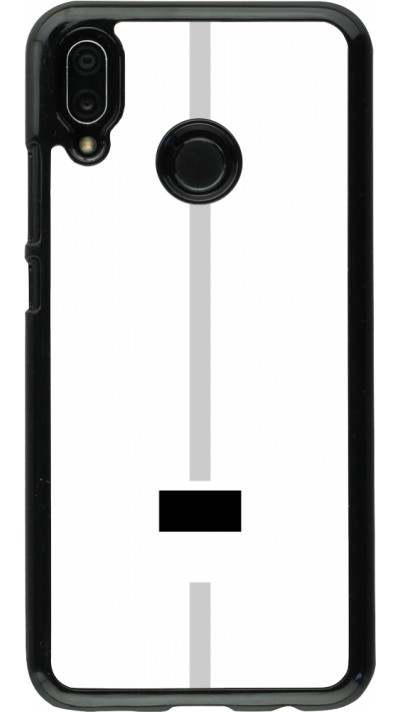 Coque Huawei P20 Lite - Canton FR blanc