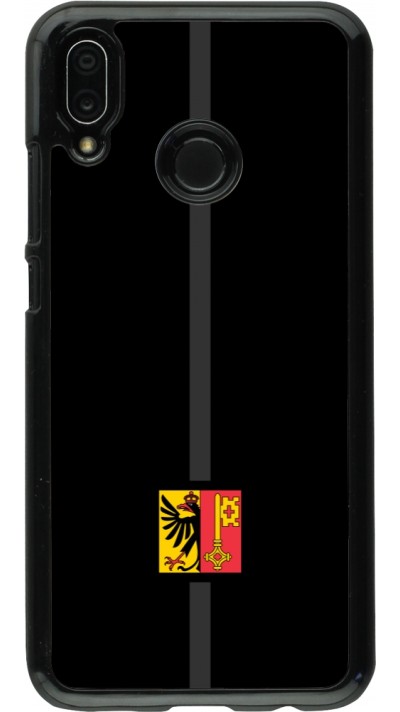 Coque Huawei P20 Lite - Canton GE noir