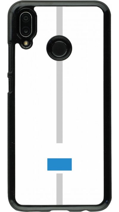 Coque Huawei P20 Lite - Canton LU blanc