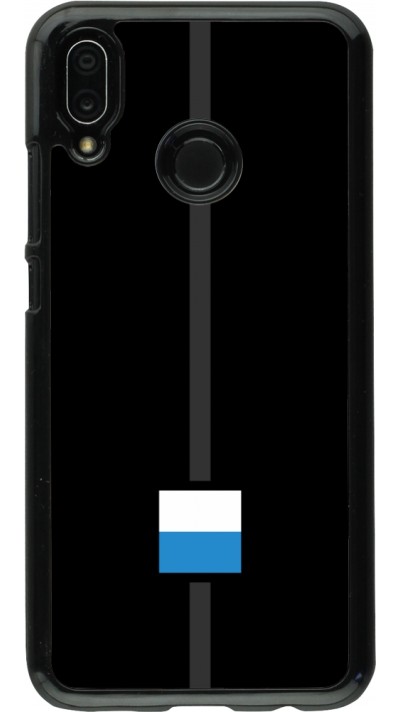 Coque Huawei P20 Lite - Canton LU noir