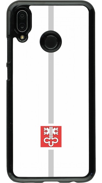 Coque Huawei P20 Lite - Canton NW blanc
