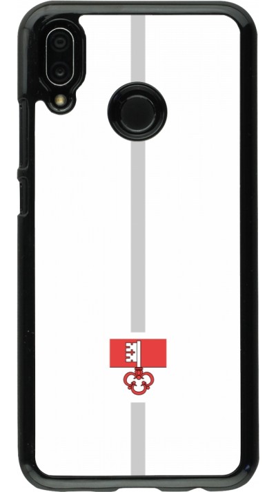 Coque Huawei P20 Lite - Canton OW blanc