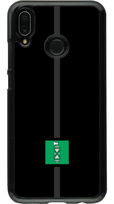 Coque Huawei P20 Lite - Canton SG noir