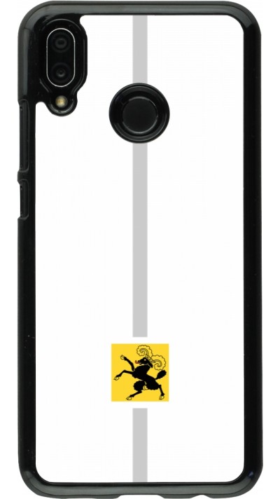 Coque Huawei P20 Lite - Canton SH blanc