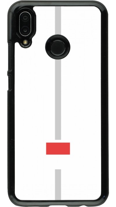 Coque Huawei P20 Lite - Canton SO blanc