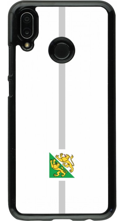 Coque Huawei P20 Lite - Canton TG blanc