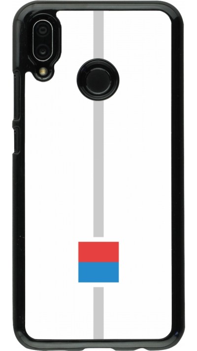 Coque Huawei P20 Lite - Canton TI blanc