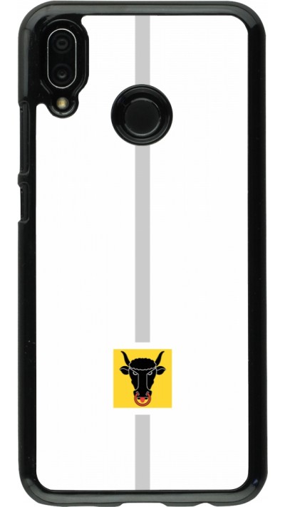 Coque Huawei P20 Lite - Canton UR blanc