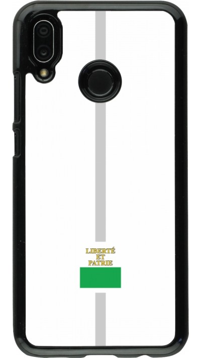 Coque Huawei P20 Lite - Canton VD blanc