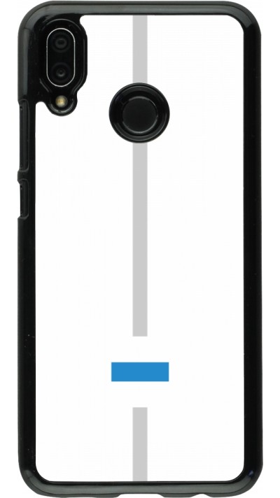 Coque Huawei P20 Lite - Canton ZG blanc