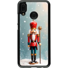 Huawei P20 Lite Case Hülle - Christmas 25 Nutcracker Snow