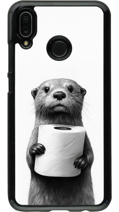 Coque Huawei P20 Lite - Loutre papier de toilette