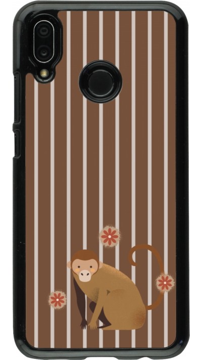 Huawei P20 Lite Case Hülle - Monkey with stripes Huawei P20 Lite Case Hülle - Monkey with stripes