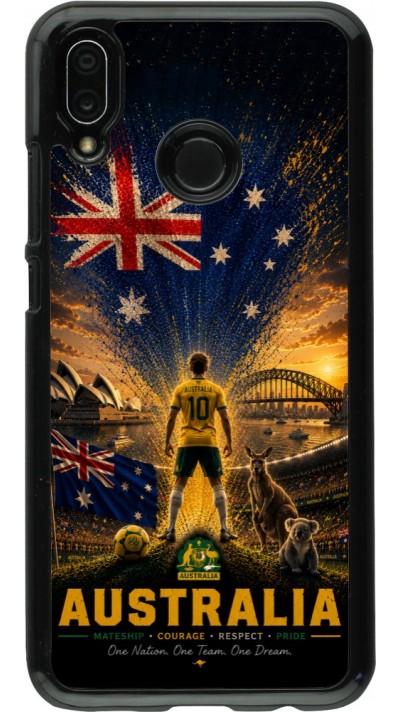 Coque Huawei P20 Lite - Football Australie splash 2026