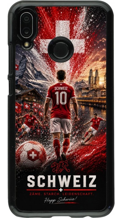 Coque Huawei P20 Lite - Football Schweiz splash 2026