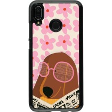 Coque Huawei P20 Lite - Dog with newspaper Spring 2026