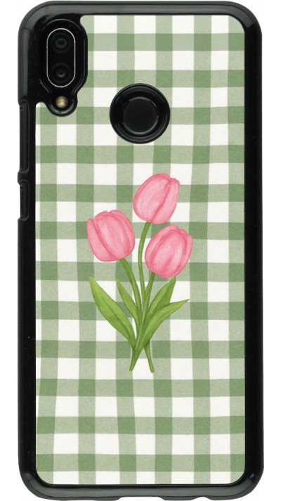 Coque Huawei P20 Lite - Green vichy tulips Spring 2026