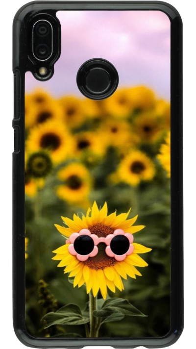 Coque Huawei P20 Lite - Sunflower with glasses Spring 2026
