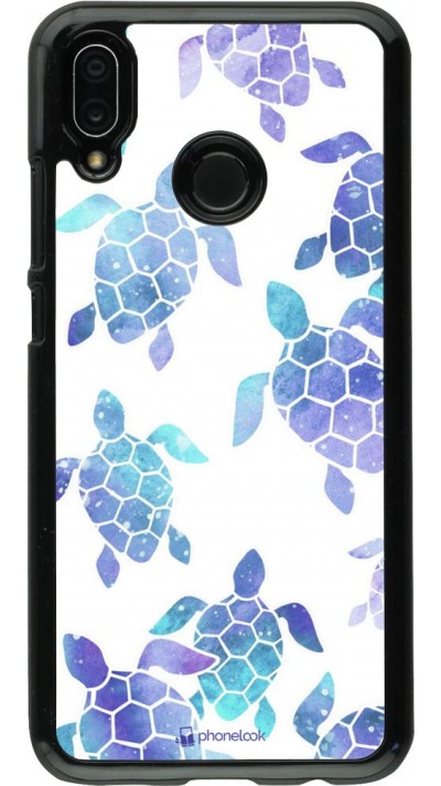 Hülle Huawei P20 Lite - Turtles pattern watercolor Hülle Huawei P20 Lite - Turtles pattern watercolor