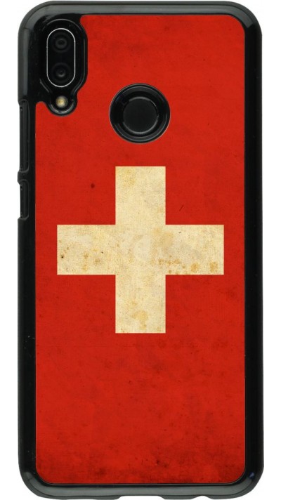 Hülle Huawei P20 Lite - Vintage Flag SWISS Hülle Huawei P20 Lite - Vintage Flag SWISS