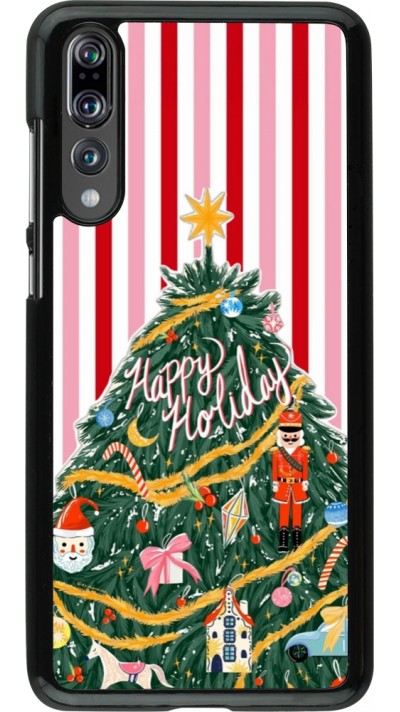 Coque Huawei P20 Pro - Christmas 25 Happy Holiday