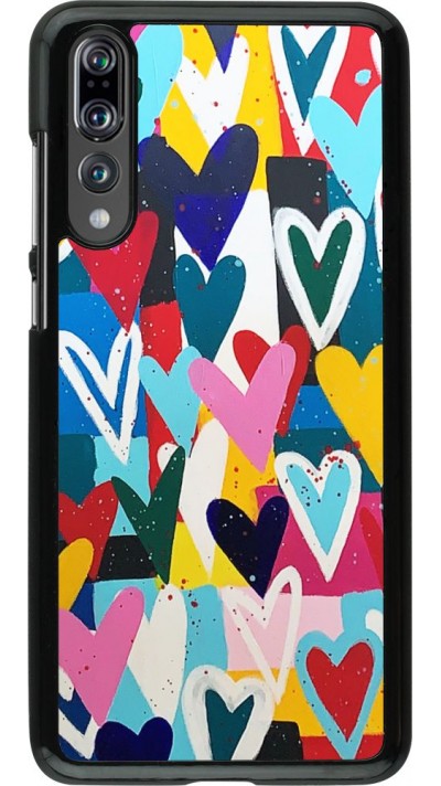 Hülle Huawei P20 Pro - Joyful Hearts Hülle Huawei P20 Pro - Joyful Hearts