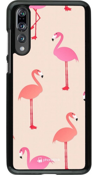 Hülle Huawei P20 Pro - Pink Flamingos Pattern Hülle Huawei P20 Pro - Pink Flamingos Pattern