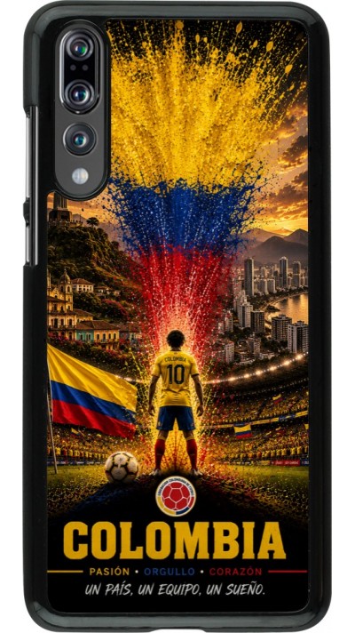 Coque Huawei P20 Pro - Football Colombie splash 2026