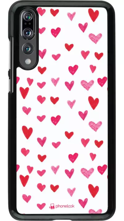 Coque Huawei P20 Pro - Valentine 2022 Many pink hearts