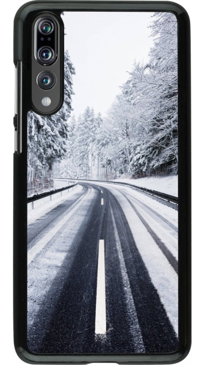 Huawei P20 Pro Case Hülle - Winter 22 Snowy Road Huawei P20 Pro Case Hülle - Winter 22 Snowy Road