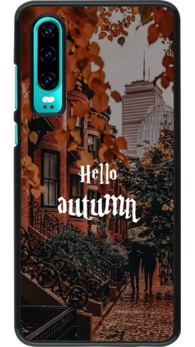 Coque Huawei P30 - Autumn 25 Hello autumn